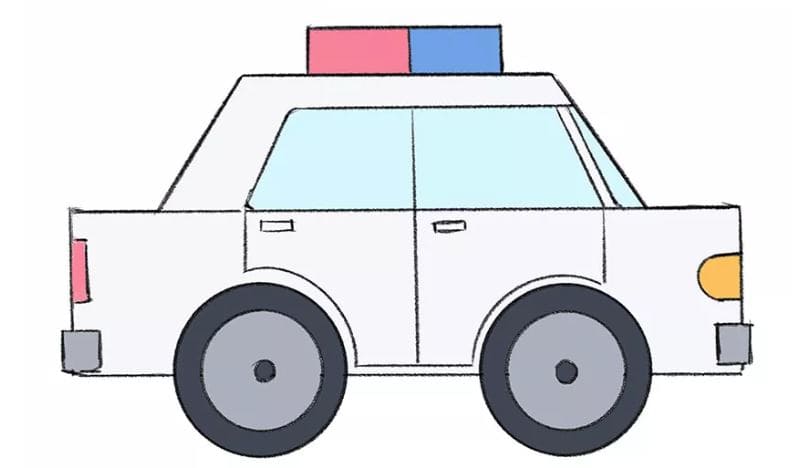 police-car-drawing-10
