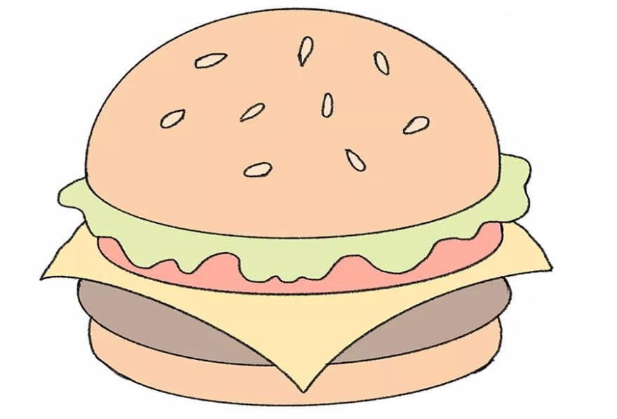 hamburger-drawing-10