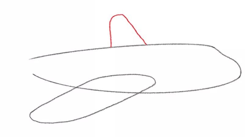 airplane-drawing-4