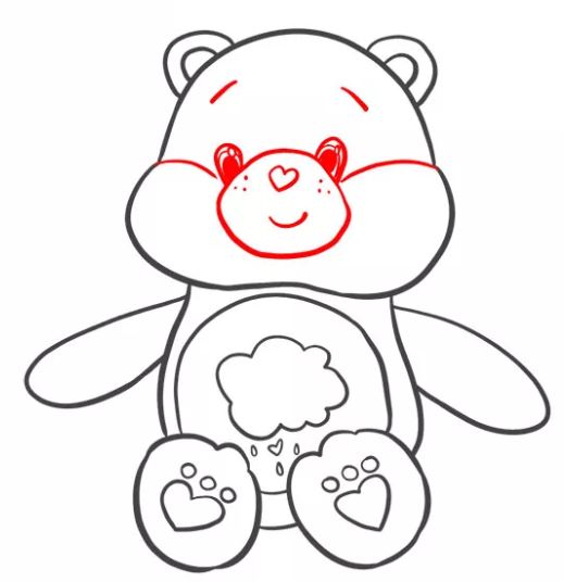 care-bear-drawing-9