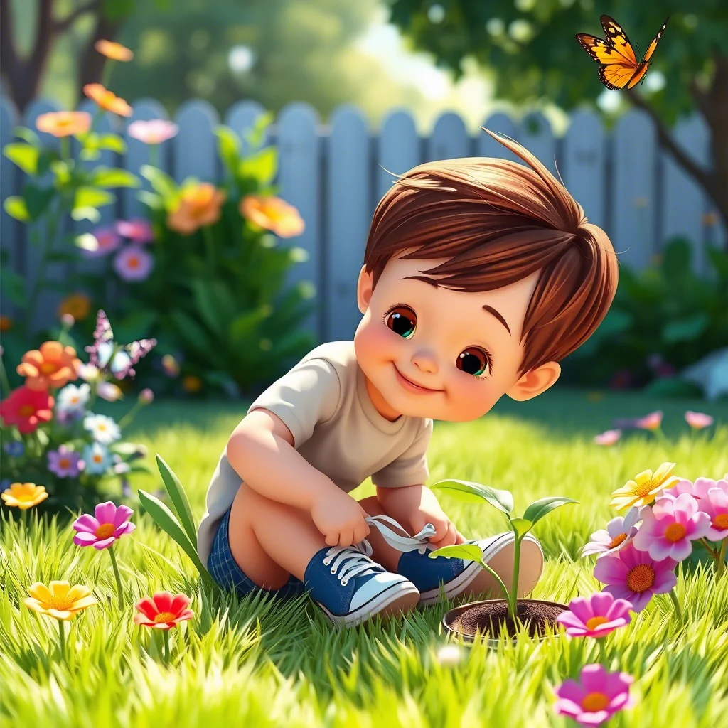 متئو میتونه بند کفششو ببنده