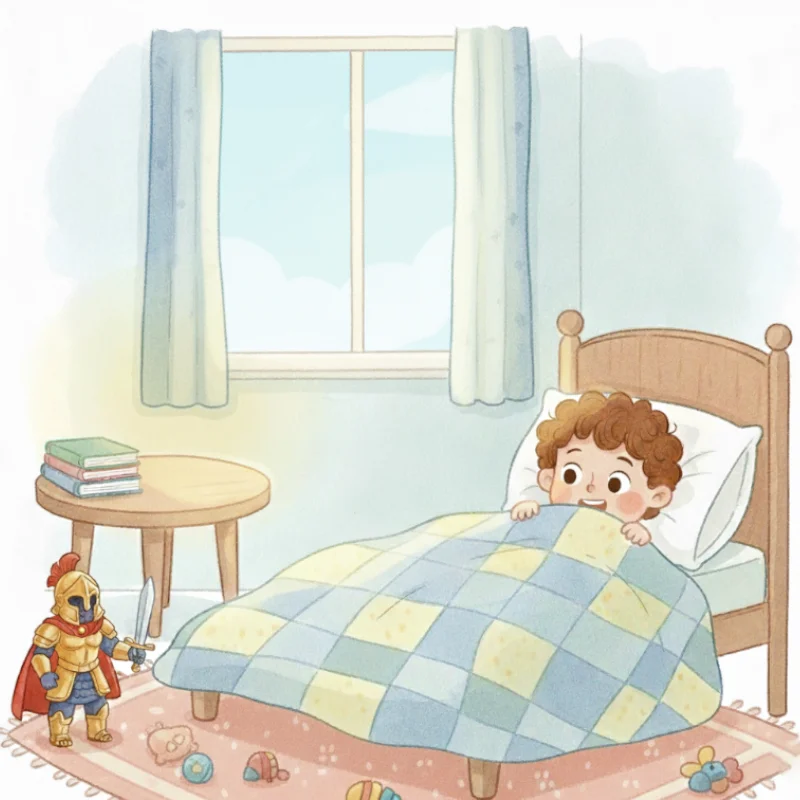 صبح آرش با خیال راحت بیدار شده
