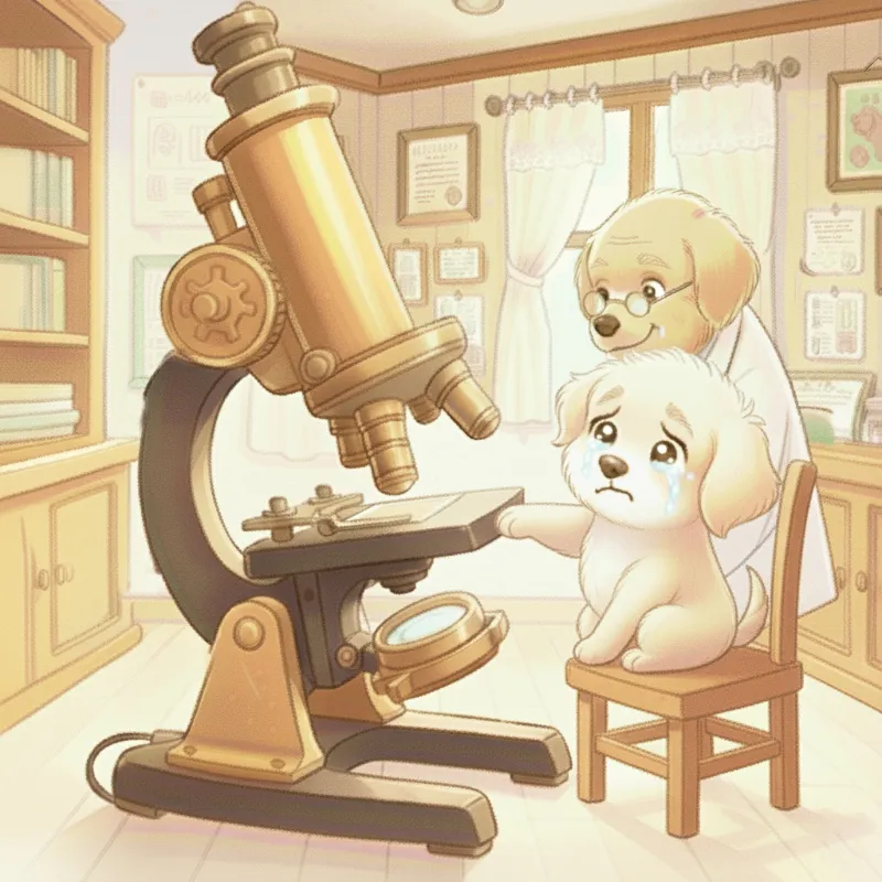 باربارا دستش رو میذاره زیر میکروسکوپ