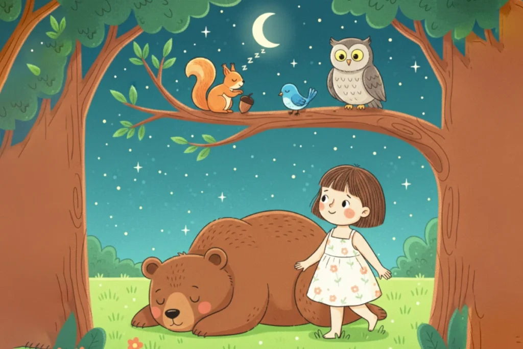 داستان کودکانه سارا و راز خواب جنگل