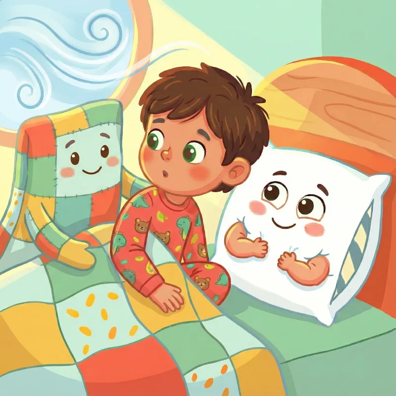 پتو با لوکاس صحبت میکنه