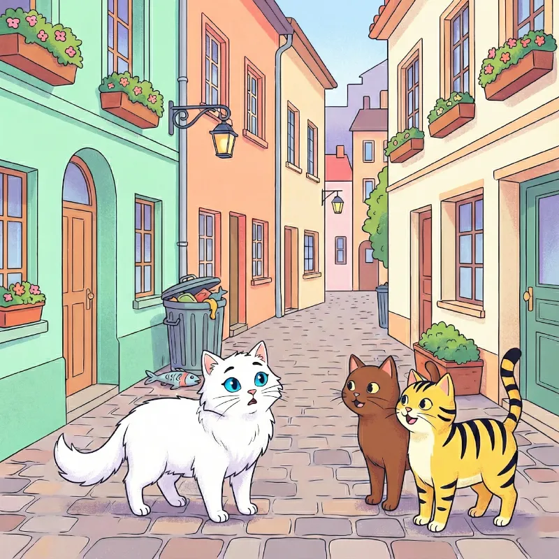 جان با گربه‌های توی کوچه صحبت میکنه