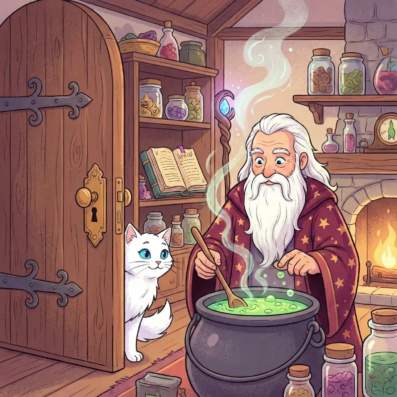 جان میره پیش جادوگر قصر