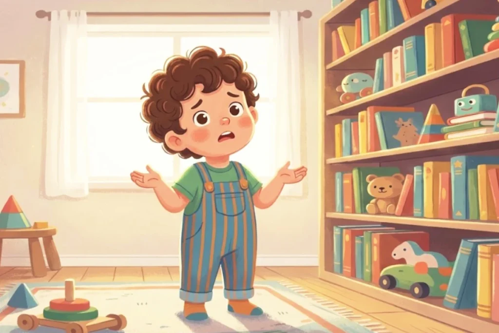 داستان کودکانه جست‌وجوی مداد شمعی آبی