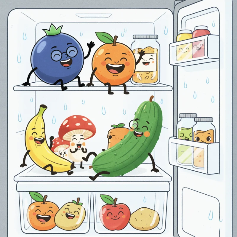 همه میوه‌ها دوباره خوشحالن