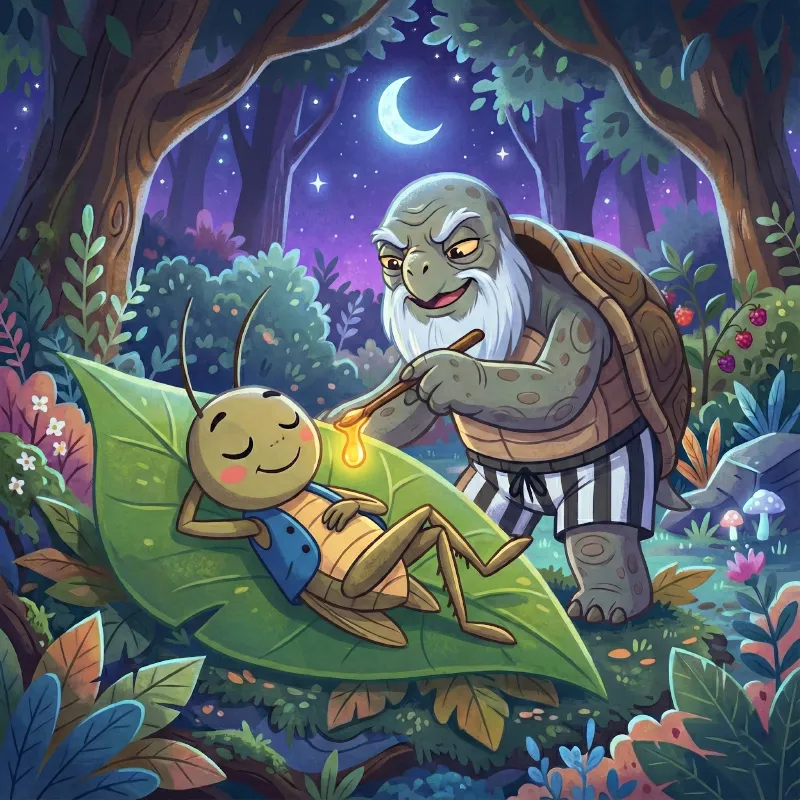 یودا با شیره درخت دهن جیرجیرک رو میبنده