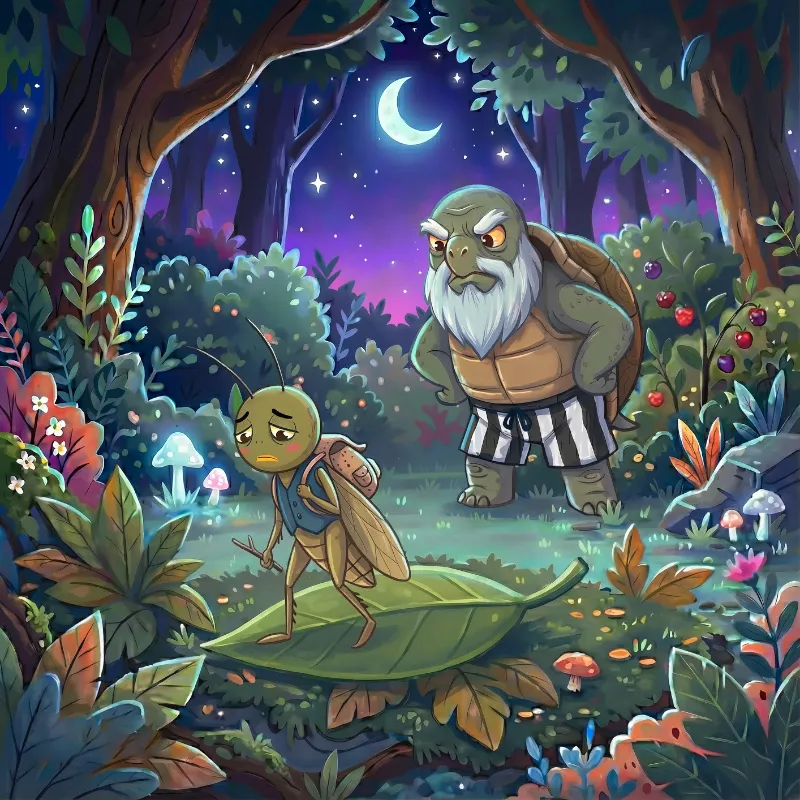 جیرجیرک داره میره