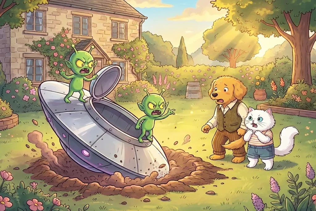 قصه کودکانه اتحاد علیه آدم فضاییها