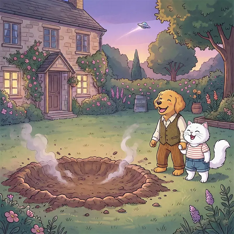 سگ و گربه با هم دوست شدن