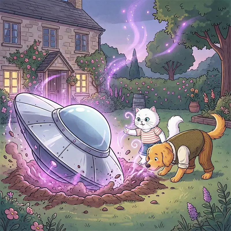 سگ و گربه به نور بنفش دست میزنن