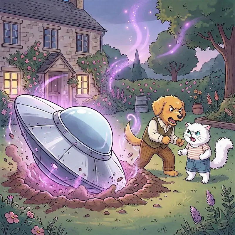 سگ و گربه باز دعوا میکنن