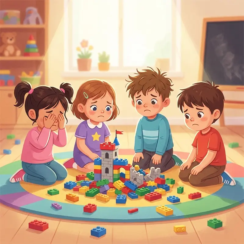 شروع ساخت قلعه با لگو