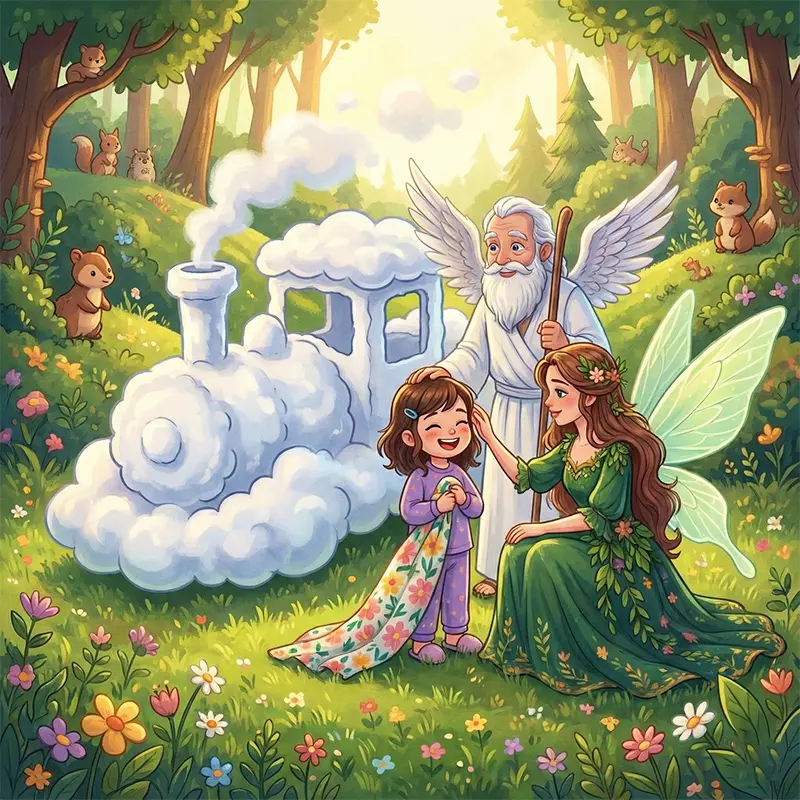 هانا فرشته آرامش رو میبینه