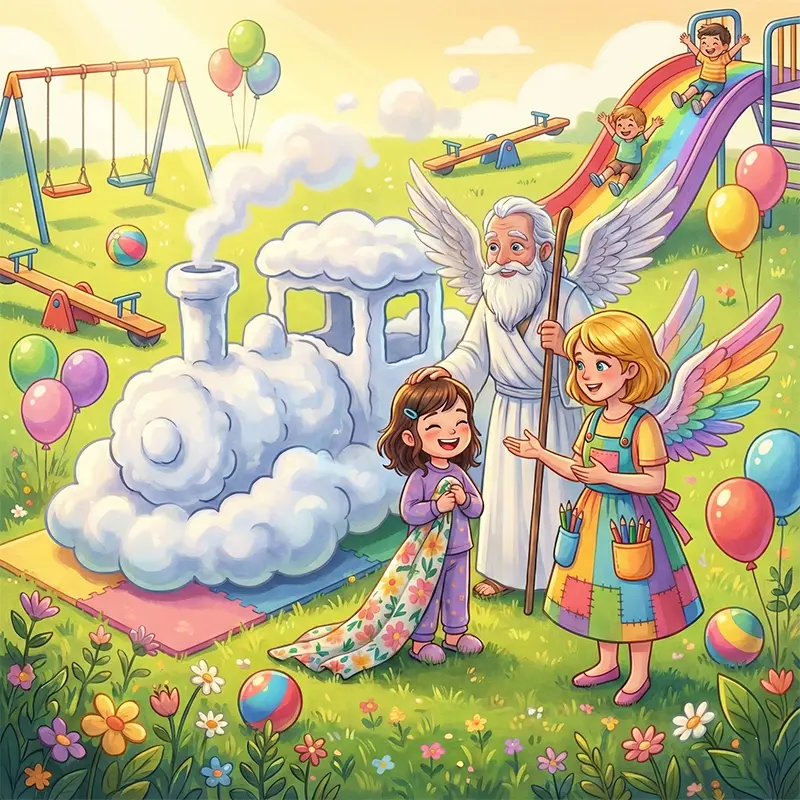 هانا فرشته بازی رو میبینه