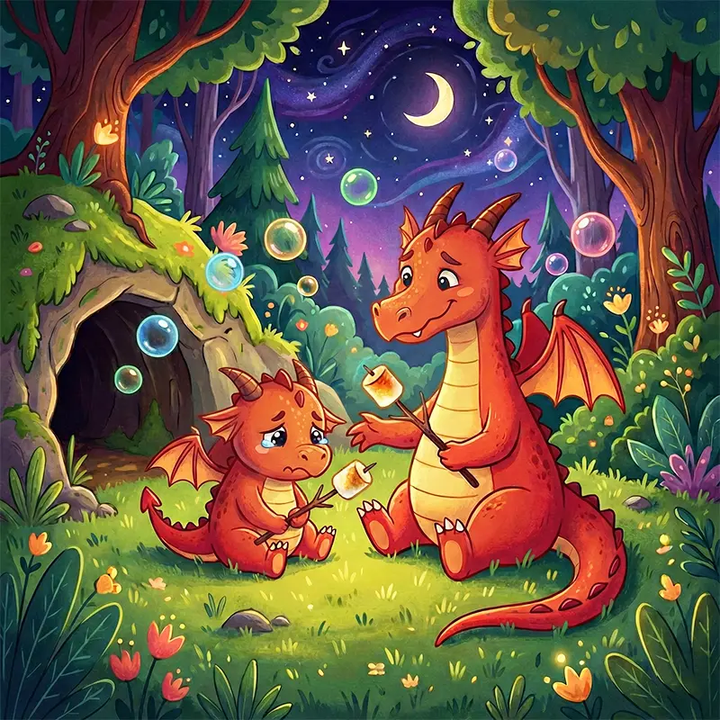 بچه اژدها ناراحته