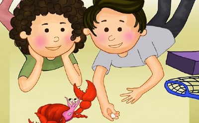 قصه کودکانه هکتور، خرچنگ گوشه گیر