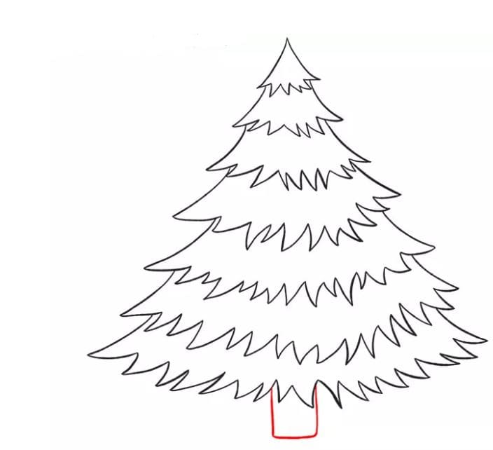 pine-tree-drawing-9