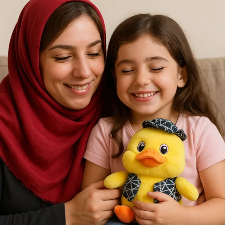 عروسک اردک زرد (بی‌جی) - 22 سانتی‌متر