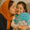 عروسک سالیوان بچه دار - 50 سانتی‌متر