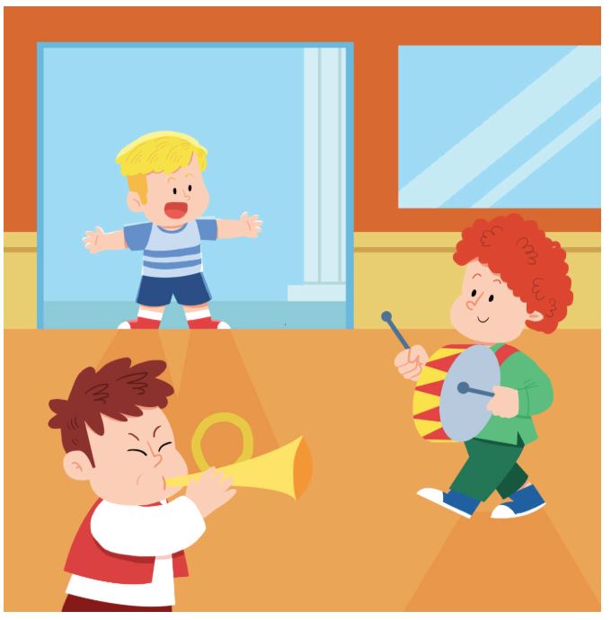 همه دارن ساز میزنن