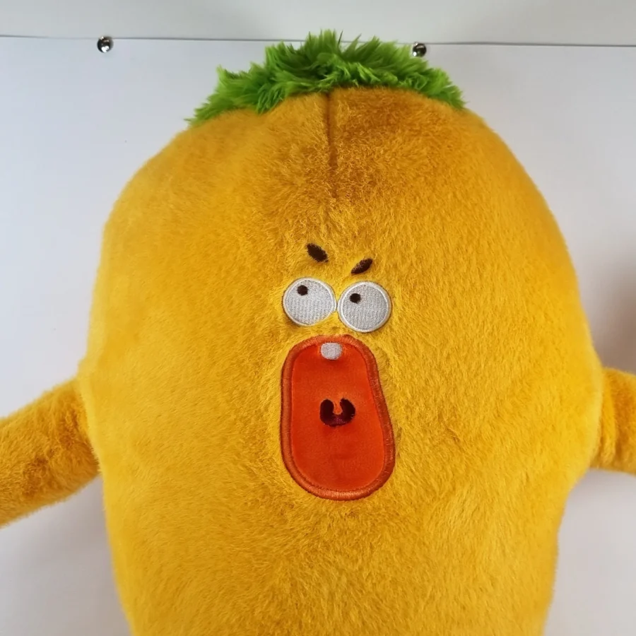 عروسک هویج عصبانی دست و پا دار