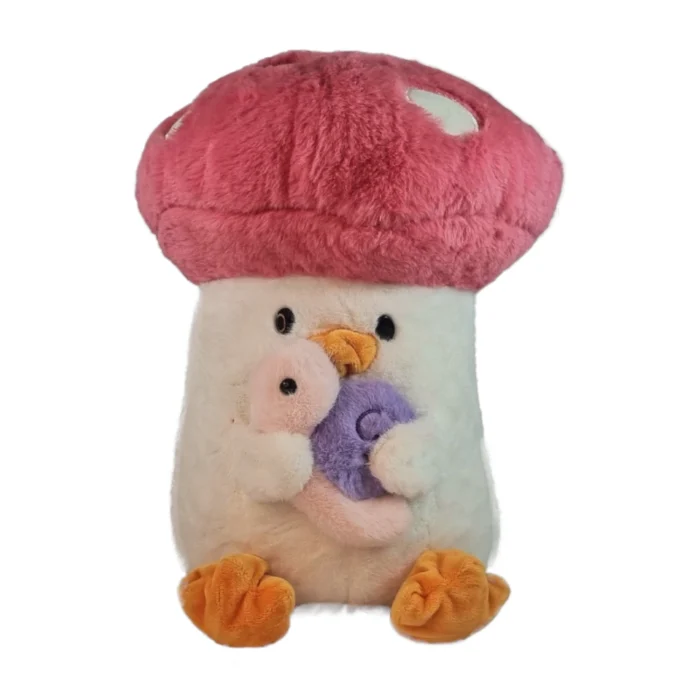 عروسک اردک کله قارچی حلزون به‌دست